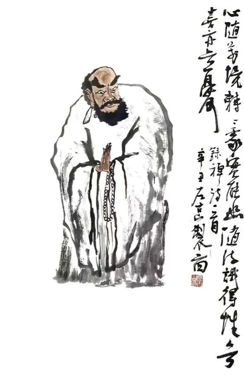 19白衣羅漢45×69cm 2021年.jpg